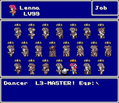 FFV_SNES_Job_Menu